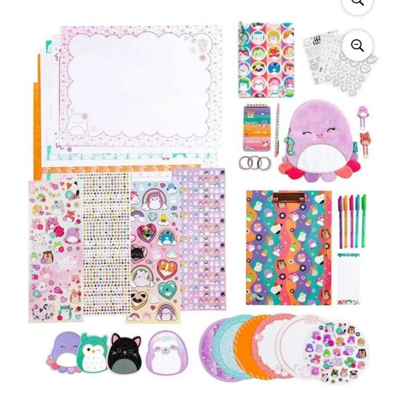 Squishmallow All About Squish Stationery Super Set Beula The Octopus - Picture 7 of 9